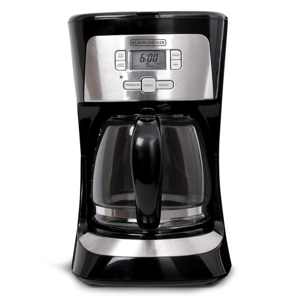 black with stainless steel black decker coffee makers cm2020b 64 1000